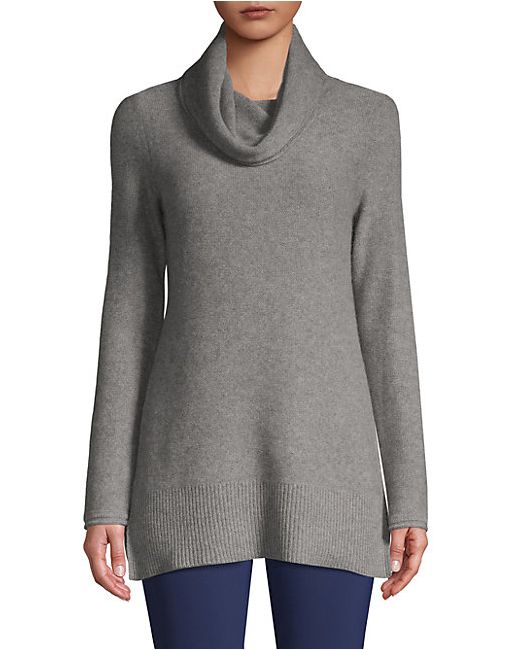 Cashmere Saks Fifth Avenue Cowlneck Cashmere Sweater