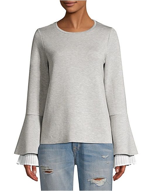 DH New York Layered Bell Sleeve Top