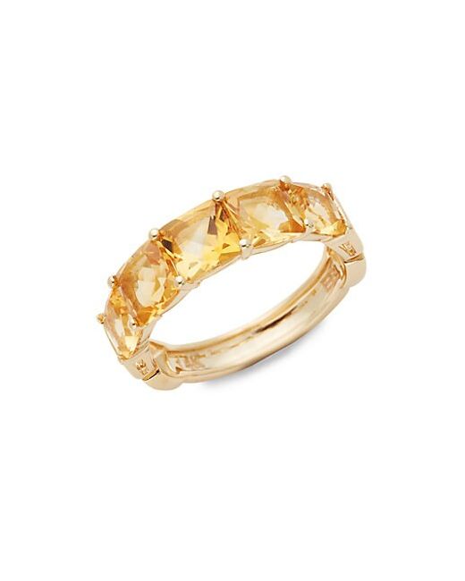 Effy 14K Gold Citrine Ring