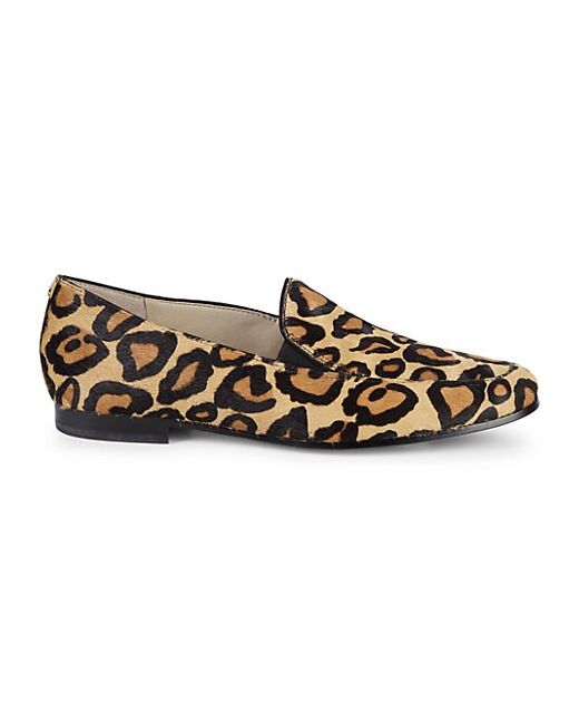 Sam Edelman Lanti Leopard-Print Calf Hair Loafers