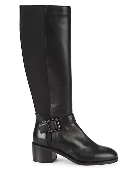 Aquatalia Jessa Leather Knee-High Boots