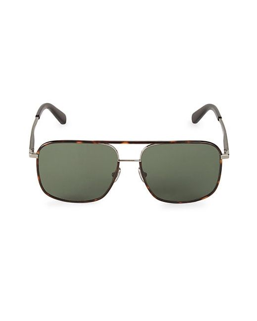 Roberto Cavalli 60MM Faux Tortoiseshell Square Sunglasses
