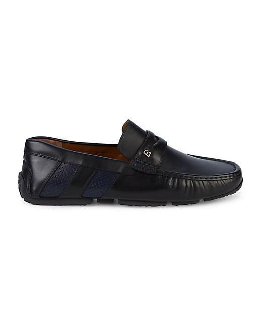 Bally Pierrick Slip-On Leather Loafers