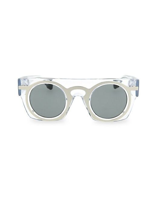 Christopher Kane 44MM Flat Top Sunglasses