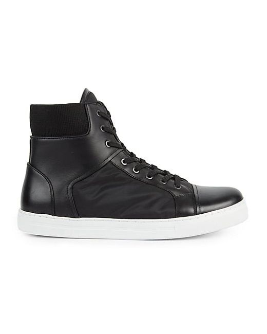 Kenneth Cole Kam Leather High-Top Sneakers