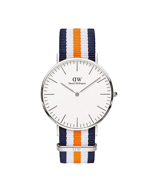 Daniel Wellington Classic Southport Stainless Steel Textile-Strap Watch