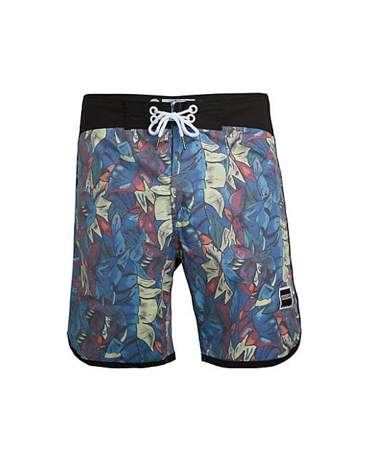 Ezekiel Riviera Printed Swim Shorts