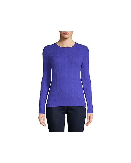 Ralph Lauren Purple Label Cable-Knit Cashmere Sweater