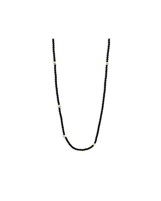 Link UP Onyx Beaded Necklace