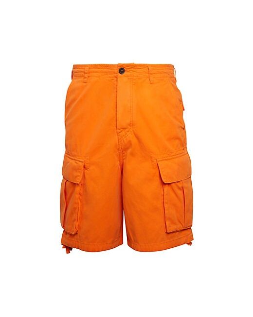 French Connection Garment-Dye Cotton Twill Cargo Shorts