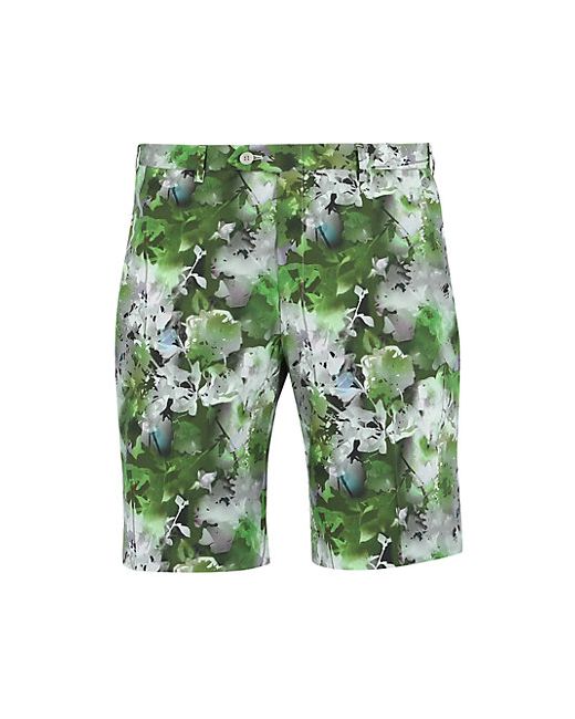 Brioni Floral Cotton Bermuda Shorts