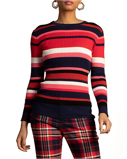 Trina Turk Agent Striped Sweater
