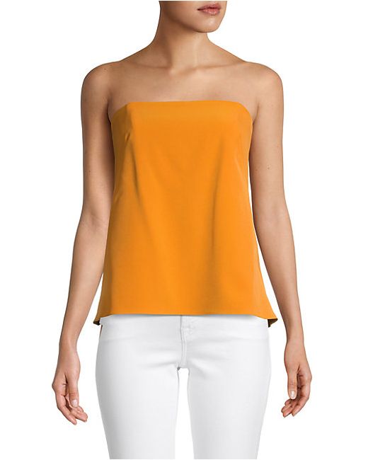 Milly Cascade Strapless Top