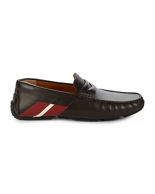Bally Piotre Leather Driving Loafers
