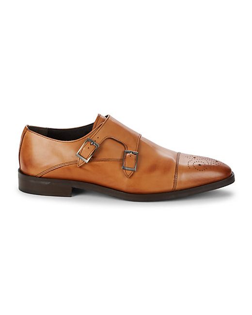 Nettleton Leather Double Monk-Strap Shoes