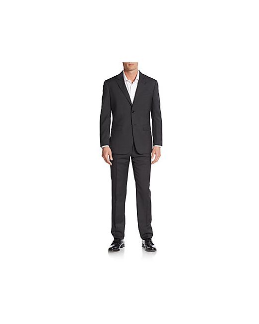 Moschino Regular-Fit Stretch Wool Suit