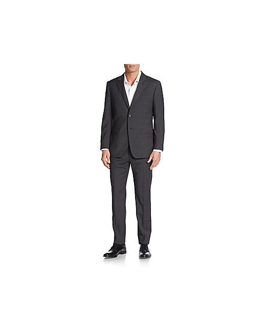 Moschino Regular-Fit Stretch Wool Suit