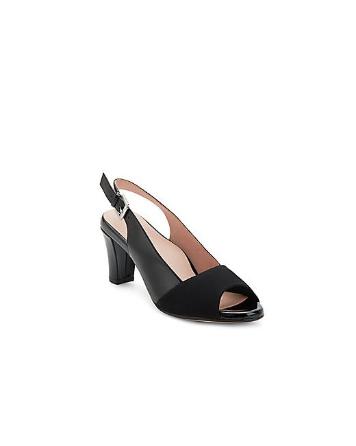 Taryn Rose Fortula Patent Leather Slingback Pumps