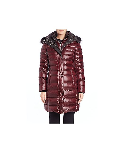 MARC NEW YORK by ANDREW MARC Gayle Fur-Trimmed Puffer Coat
