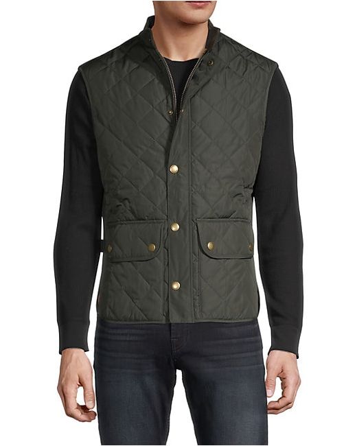 Barbour Stand Collar Quilted Vest