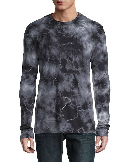 James Perse Tie-Dye Long-Sleeve T-Shirt