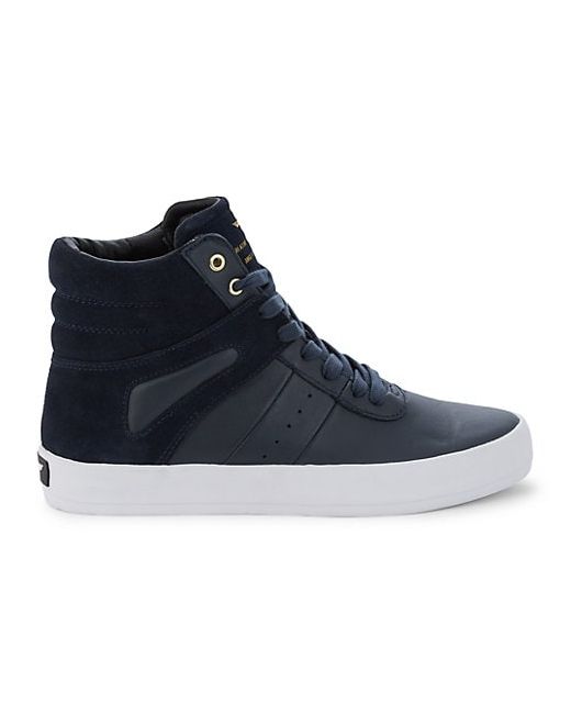 Creative Recreation Moretti Leather Suede High-Top Sneakers