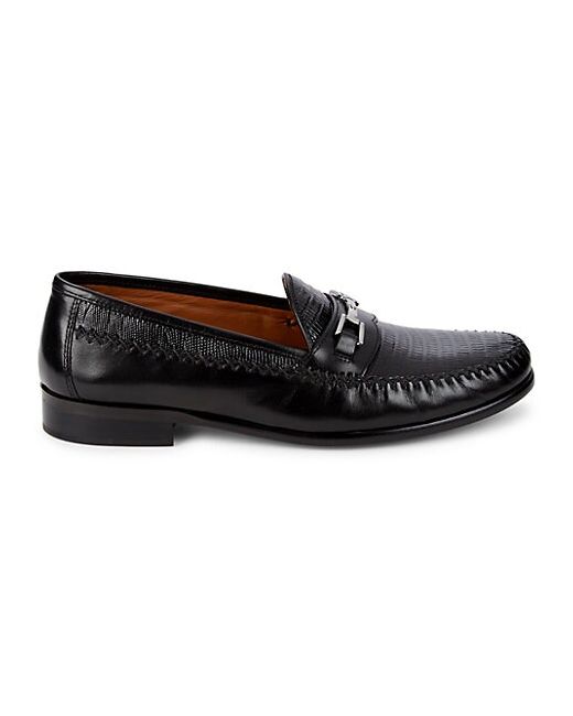 Johnston & Murphy Textured Leather Loafers