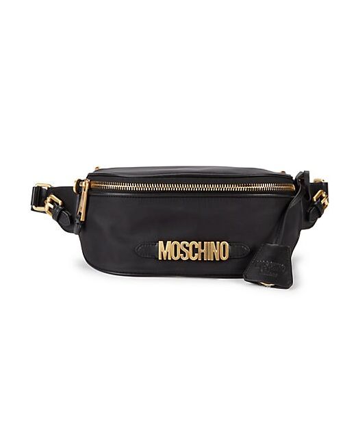 Moschino Logo Nylon Belt Bag