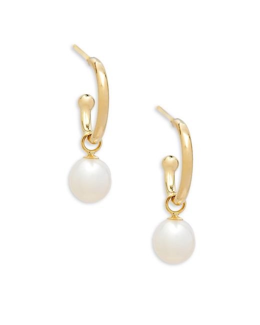 Saks Fifth Avenue 14K Pearl Drop Earrings