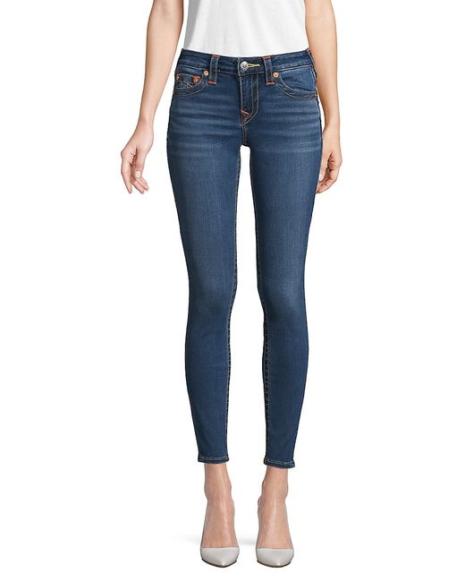 True Religion Jennie Curvy Mid-Rise Super-Skinny Leg Jeans 27 4