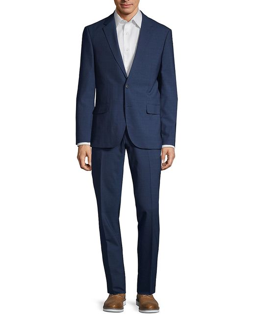 Karl Lagerfeld Regular-Fit Wool Blend Suit