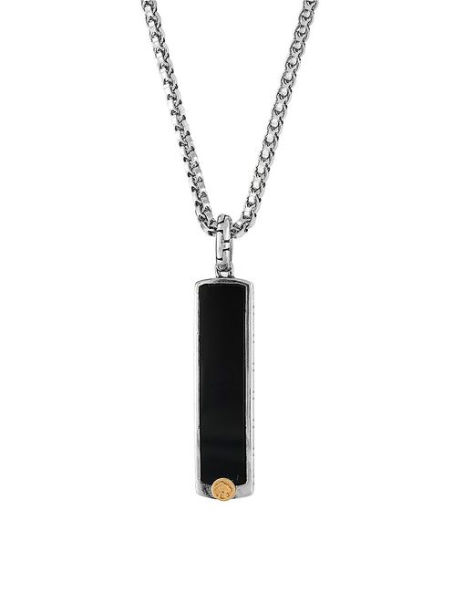 Effy Gento 18K Yellow Gold Sterling Pendant Necklace