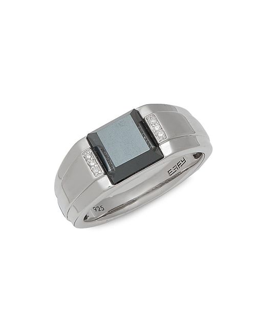 Effy Sterling Diamond Ring