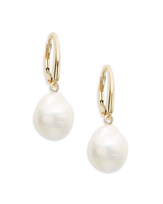 Saks Fifth Avenue 14K Freshwater Pearl Drop Earrings