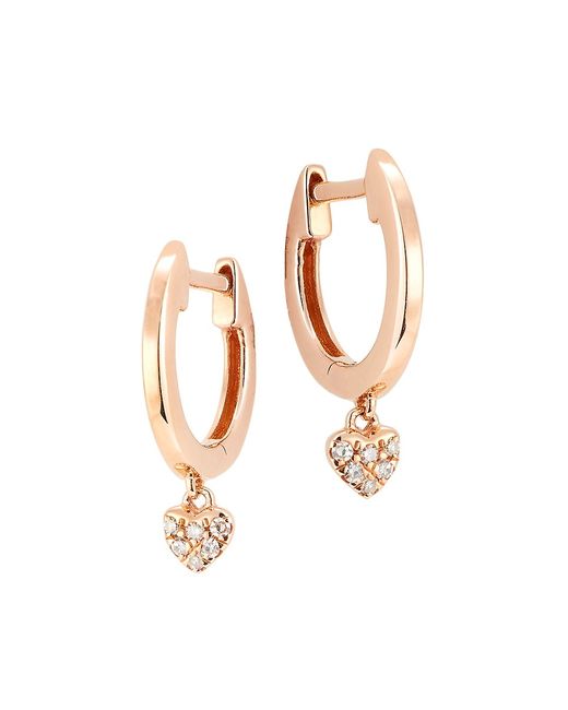 Saks Fifth Avenue COLLECTION 14K Diamond Drop Earrings
