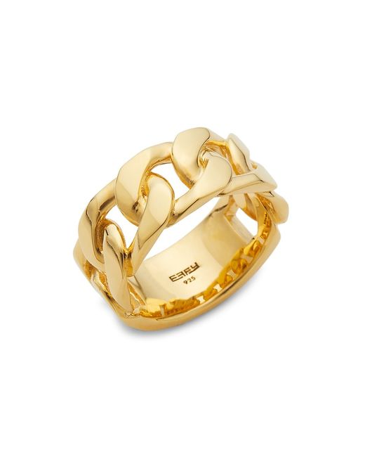 Effy Goldplated Sterling Ring