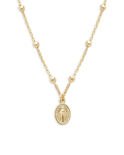 Saks Fifth Avenue Made in Italy 14K Religious Necklace