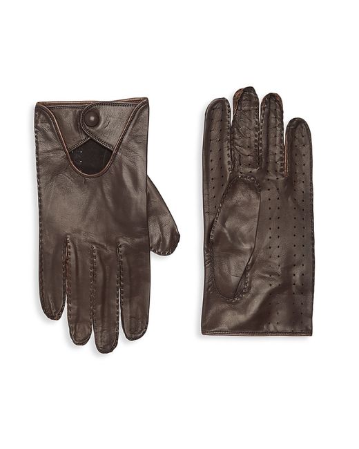 Portolano Textured Leather Gloves