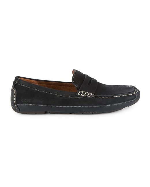 Cole Haan Wyatt Penny Suede Driving Loafers