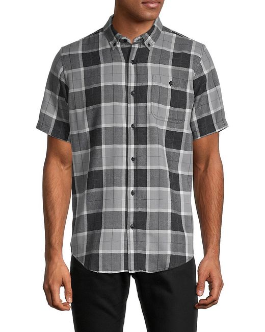 Ezekiel Rafter Plaid Short-Sleeve Shirt
