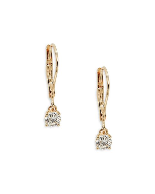 Saks Fifth Avenue 14K Diamond Drop Earrings