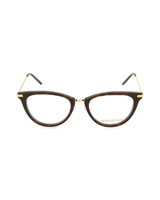 Boucheron 51MM Cat Eye Novelty Optical Glasses