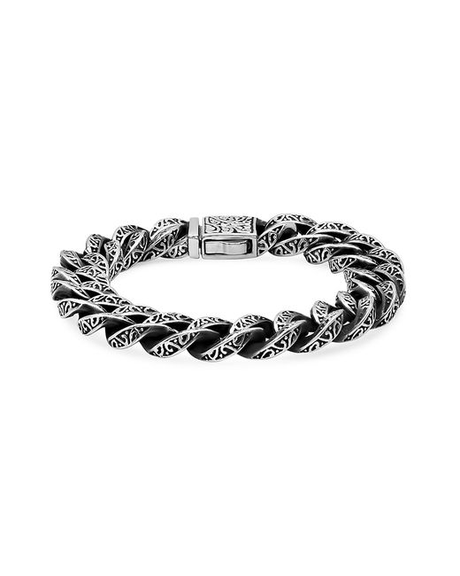 Anthony Jacobs Stainless Steel Link Bracelet