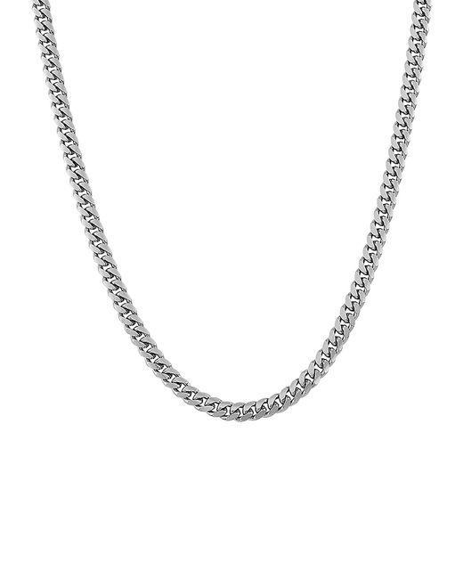 Saks Fifth Avenue Made in Italy Basic Sterling Curb Chain Necklace/24