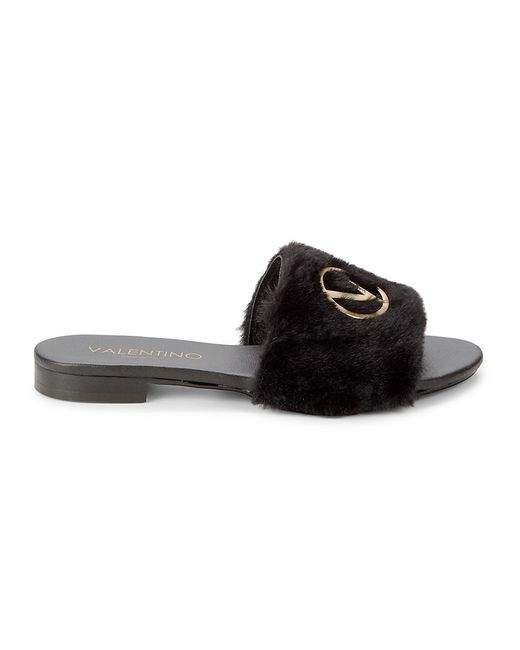Valentino Bags by Mario Valentino Carrie Faux Fur Sandals