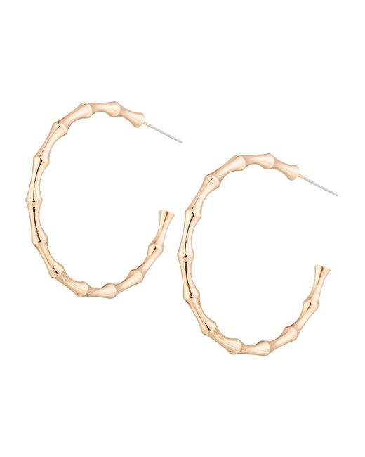 Eye Candy LA Luxe Lana 24K Goldplated Hoop Earrings