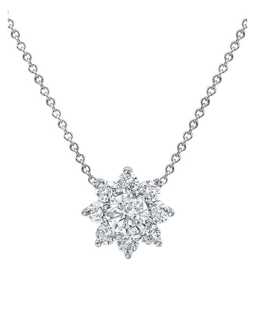Badgley Mischka 14K 2.20 TCW Lab-Grown Diamond Star Pendant Necklace