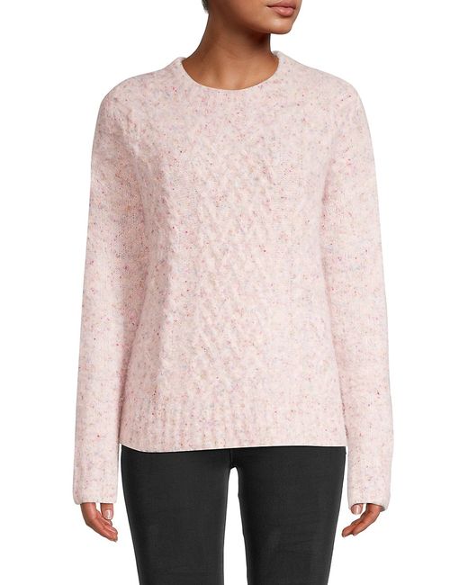 Joe's Jeans Flecked Cable-Knit Sweater