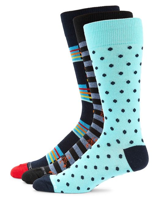 Unsimply Stitched 3-Pack Multicolored Crew Socks