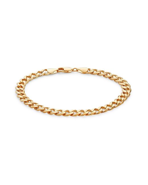 Effy 14K Goldplated Sterling Curb Chain Bracelet